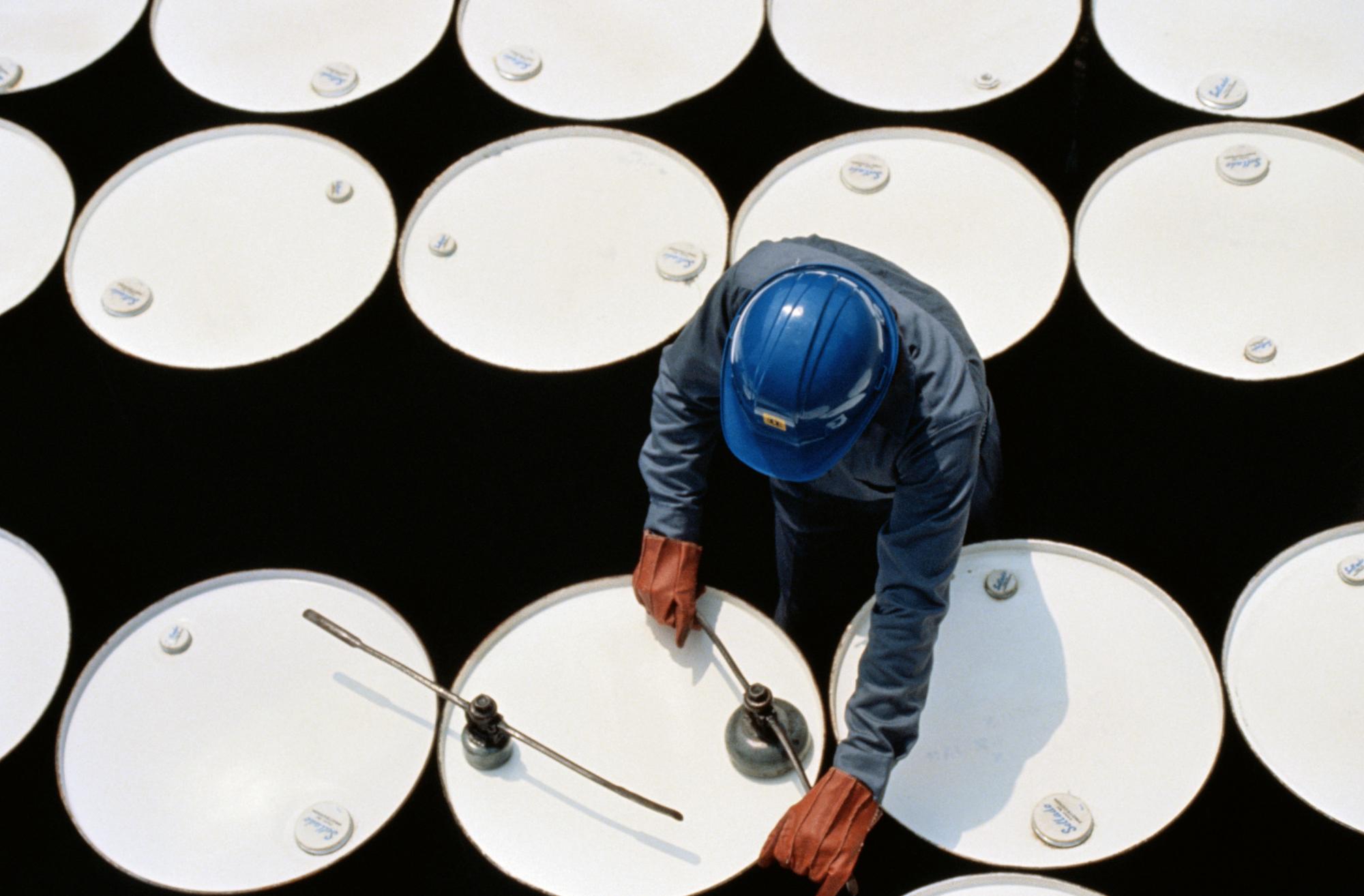 Drums at American Refining Groupe